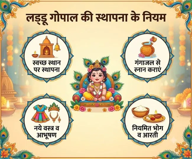 laddu gopal sthapana vidhi