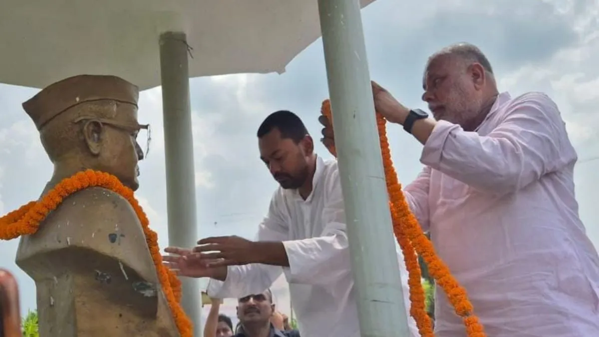 sitamarhi health minister nishant kumar visit 1