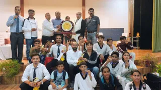 ताइक्वांडो प्रतियोगिता में पदक विजेताओं को किया गया सम्मानित