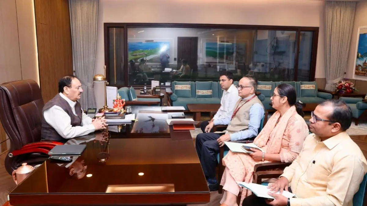 'खरीफ और रबी सीजन के लिए उर्वरक आपूर्ति संतोषजनक', जेपी नड्डा ने अधिकारियों संग की समीक्षा बैठक