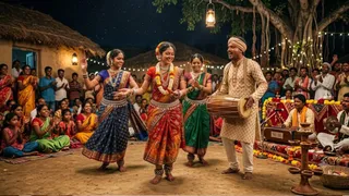 झारखंड के नचनी नृत्य की कहानी (AI Generated Image)