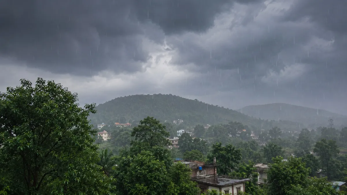 Jharkhand Weather: झारखंड में फिर बदलेगा मौसम, 27 अगस्त तक बारिश-वज्रपात की  चेतावनी; 9 जिलों में अलर्ट जारी - jharkhand weather update heavy rain and  lightning alert for 9 districts