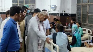 कोटा में मिड-डे मील खाने के बाद 27 बच्चों की बिगड़ी तबीयत। (एएनआई)
