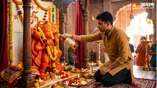 हनुमान जी को चमेली का तेल क्यों चढ़ाते हैं (Picture Credit: AI Generated)