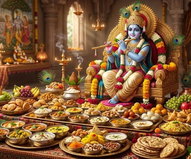 lord krishna 56 bhog   (1)