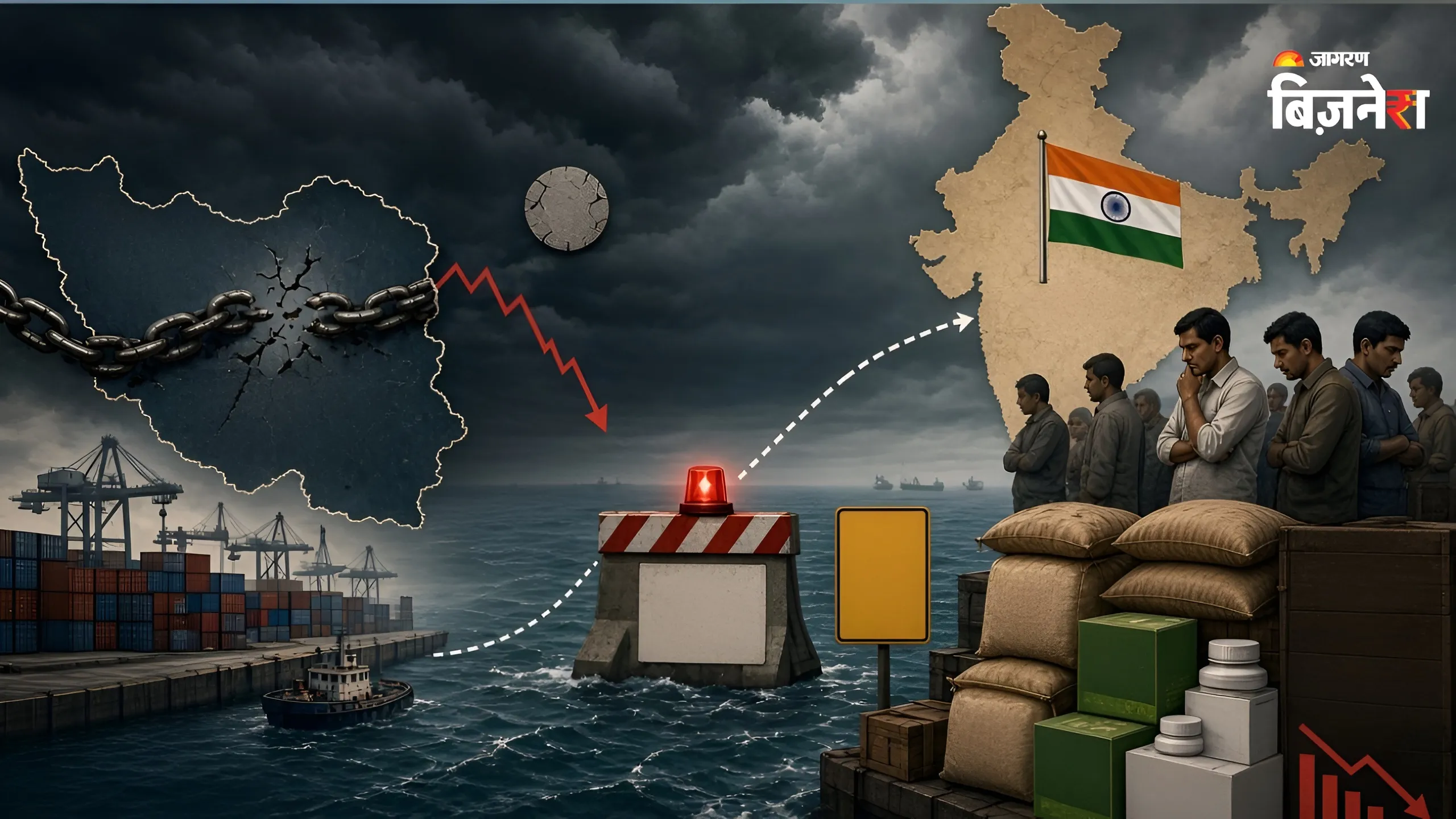अमेरिका की हरकत से भारत के 1.63 अरब डॉलर के कारोबार पर चोट, ईरान के बाजार तक पहुंच हुई मुश्किल!
