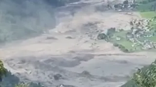नेपाल में बारिश का बगहा में भी असर।