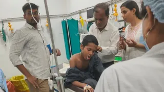 डॉक्टरों ने 13 साल के बच्चे का किया सफल ऑपरेशन (जागरण)