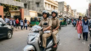 बिहार में महिलाओं की सुरक्षा को मजबूत करेंगी 2500 'पुलिस दीदी' टीमें (AI Generated Image)