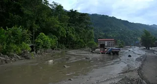 नेपास में बाढ़ ने मचाई तबाही।