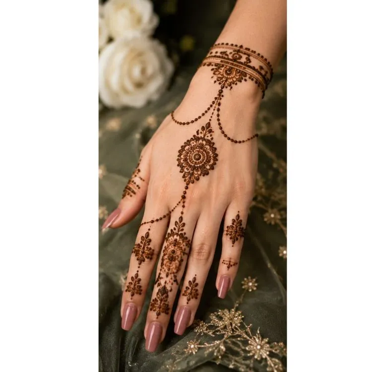 Jewellery Style Mehndi