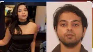 एक्स गर्लफ्रेंड निकिता गोदिशाला का फाइल फोटो और आगरा से गिरफ्तार अर्जुन शर्मा।