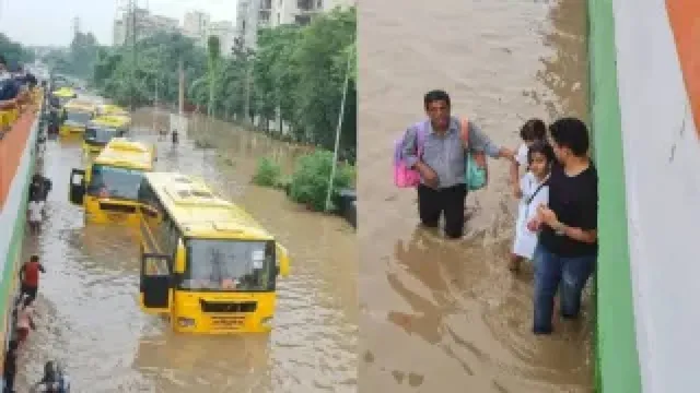 गुरुग्राम में जलभराव का कारण अरावली की ढलान और शहरीकरण