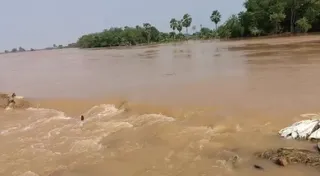बैतरणी नदी में बार-बार आ रही बाढ़ से NH-20 का एक किलोमीटर हिस्सा क्षतिग्रस्त हो गया है।