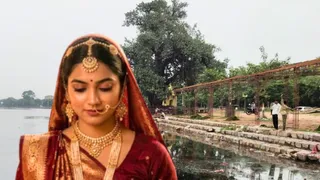 प्रतीकात्मक प्रस्तुतीकरण के लिए तस्वीर को एआई टूल की मदद से सुदृढ़ किया गया है। बैकग्राउंड में ऐतिहासिक कीरतसागर सरोवर है।