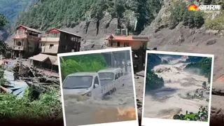ग्लेशियर टूटने के बाद आई बाढ़ से त्रिशूली बाजार में भारी तबाही मची है।