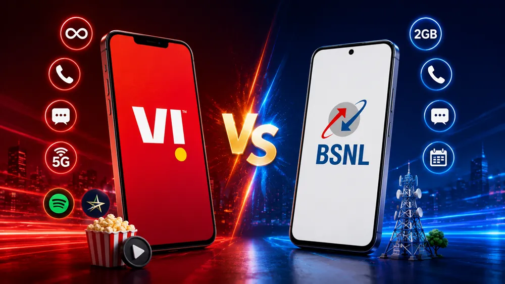 Vi vs BSNL chatGPT