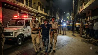 पुलिस ने गुरुवार की देर रात हुई मुठभेड़ के बाद उसे गिरफ्तार किया है। एआई इमेज