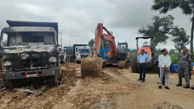 लोहरदगा में बाईपास सड़क निर्माण स्थल पर ताबड़तोड़ फायरिंग, गार्ड को लगी गोली; बाल-बाल बचा कर्मचारी