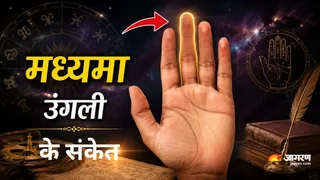 आपकी मध्यमा उंगली कैसी है ? (Picture Credit- AI Generated)