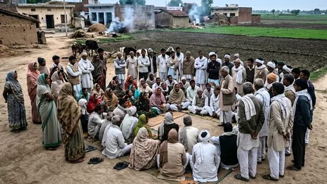 आगरा में जमीन विवाद: डेढ़ बीघा बैनामे के बाद ही हुआ गर्भवती प्रीति का अंतिम संस्कार
