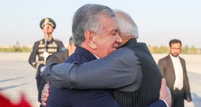 PM Modi's visit to Uzbekistan (2)