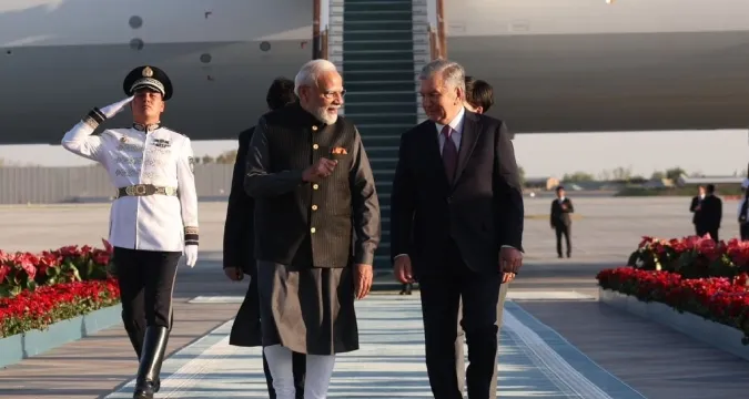 PM Modi's visit to Uzbekistan
