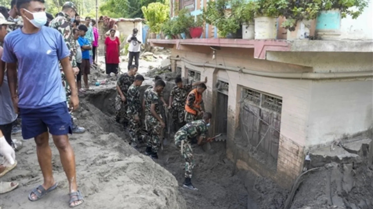 nepal flood news
