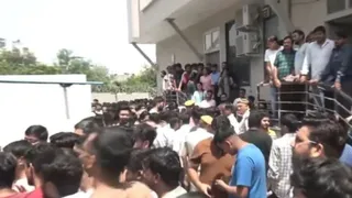 जयपुर में बाधित हुई नीट-पीजी की परीक्षा।