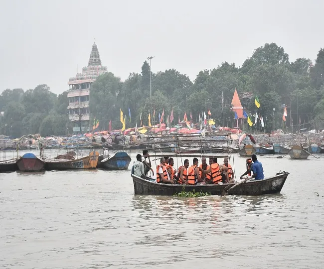 Ganga Flood in Prayagraj Sangam
