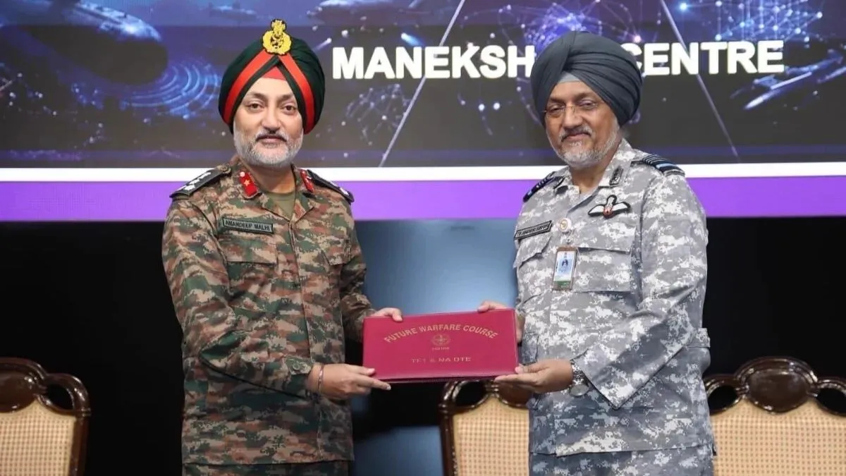 दिल्ली में ट्राई-सर्विस फ्यूचर वारफेयर कोर्स का समापन, नवाचार और भविष्य की चुनौतियों पर जोर