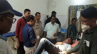 बिहार के युवक अजय कुमार सिंह को गोली लगी। जागरण