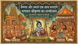 इस बार 4 सितंबर को मनेगी श्रीकृष्ण जन्माष्टमी, वैष्णव और स्मार्त एक साथ मनाएंगे उत्सव।