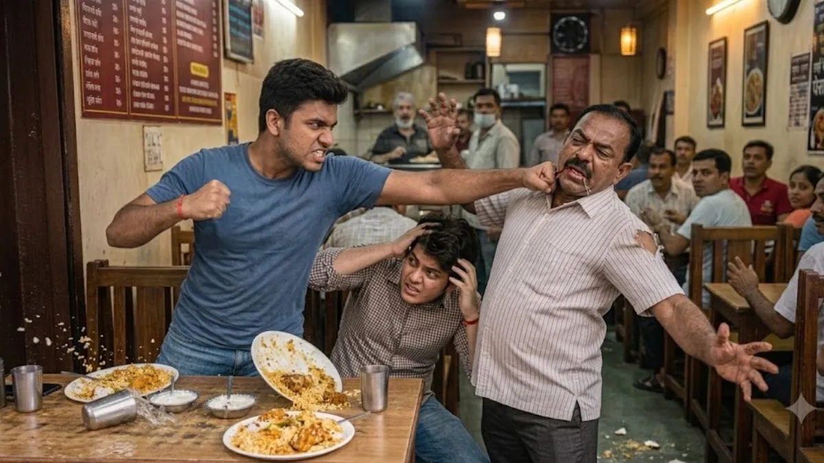 तेलंगाना: बिरयानी की दुकान पर दही मांगने पर बवाल, ग्राहकों के बीच जमकर हुई मारपीट