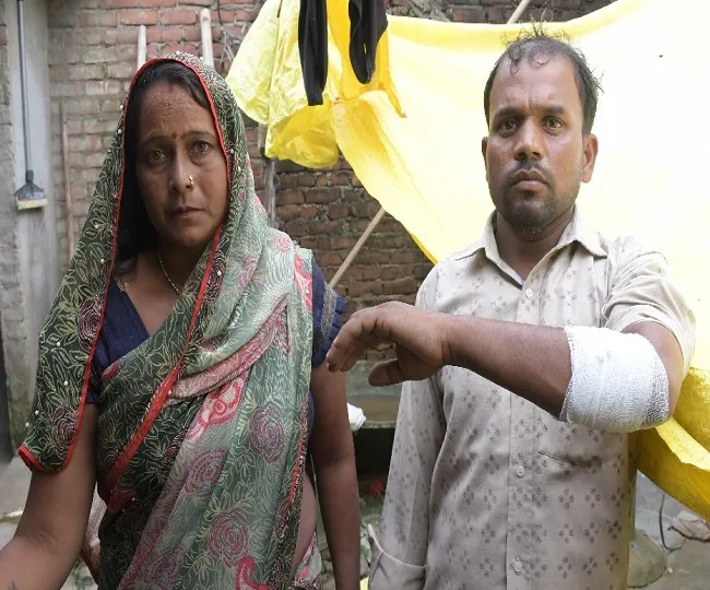 Kaushambi Firecracker Factory Blast injured