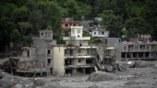 नेपाल में बाढ़ ने खोली चीन के आपदा सहयोग की पोल। (रॉयटर्स)