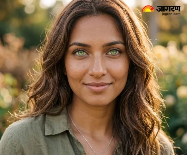 green colour eye