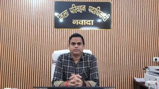 जिला परिवहन पदाधिकारी रंजीत कुमार। (जागरण)