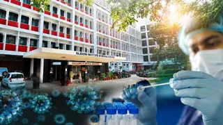 रिम्स माइक्रोबायोलॉजी विभाग के एक चिकित्सक भी संक्रमित हुए।