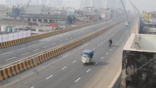 भंगेल एलिवेटेड रोड पर लगेंगे नाॅइज बैरियर। फोटो: जागरण
