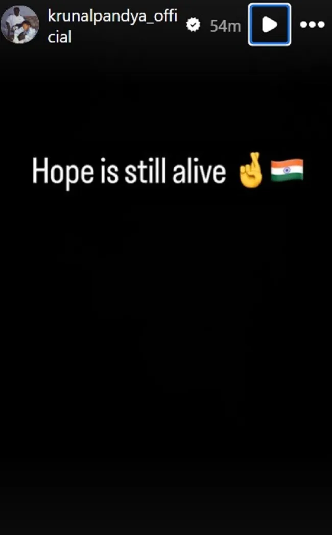 Krunal Pandya Team India