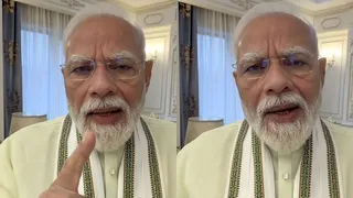 जीडीपी ग्रोथ पर पीएम मोदी ने जारी किया वीडियो।
