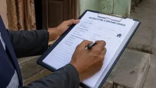 जम्मू-कश्मीर में बर्फबारी से पहले पूरा होगा आबादी का आंकड़ा। (फाइल फोटो)