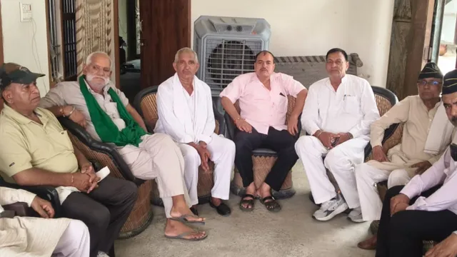 अंकित बालियान के घर वालों से मिलकर सैनिक संस्था ने दी सांत्वना, हर संभव मदद का दिया आश्वासन