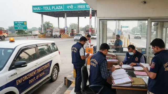 NHAI टोल धोखाधड़ी मामले में ED की सात राज्यों में छापेमारी