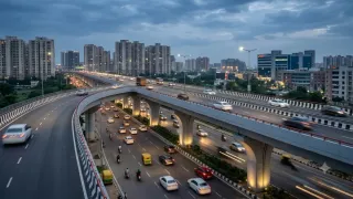 गाजियाबाद से ग्रेटर नोएडा जाना होगा आसान। फोटो: एआई जनरेटेड