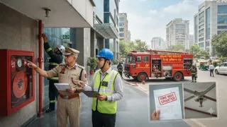 दिल्ली फायर सर्विस के निदेशक अतिरिक्त सुरक्षा इंतजाम करने के निर्देश दे सकेंगे। एआई इमेज