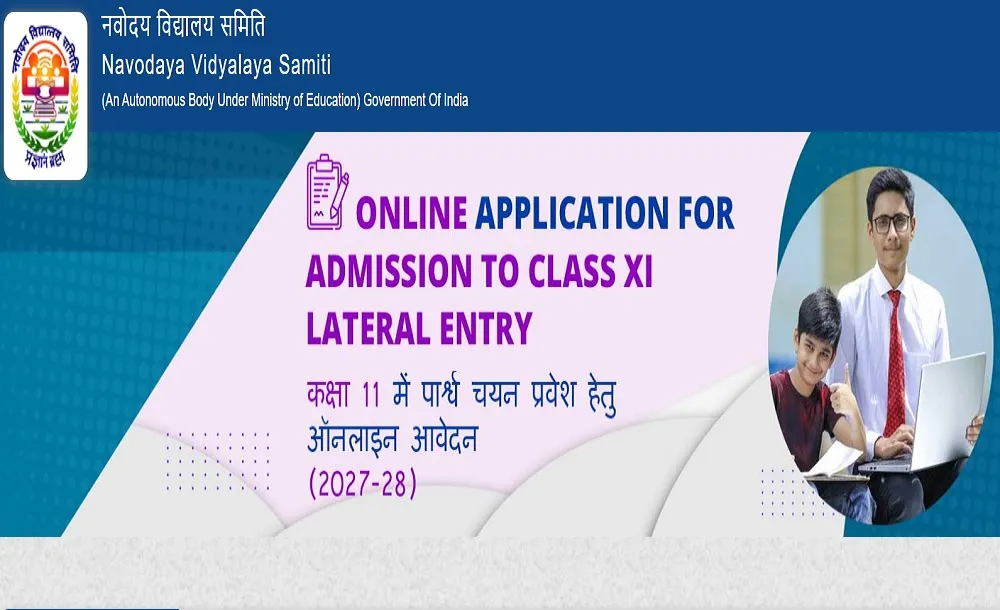 JNVST 2027 9th 11th Admission