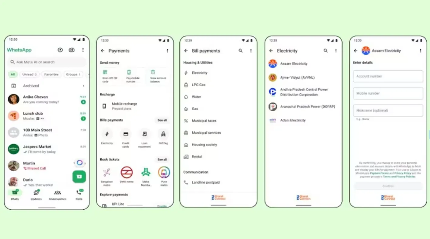 WhatsApp Bill Payments