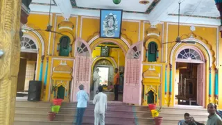 जन्माष्टमी को लेकर सजा मिनी वृंदावन।